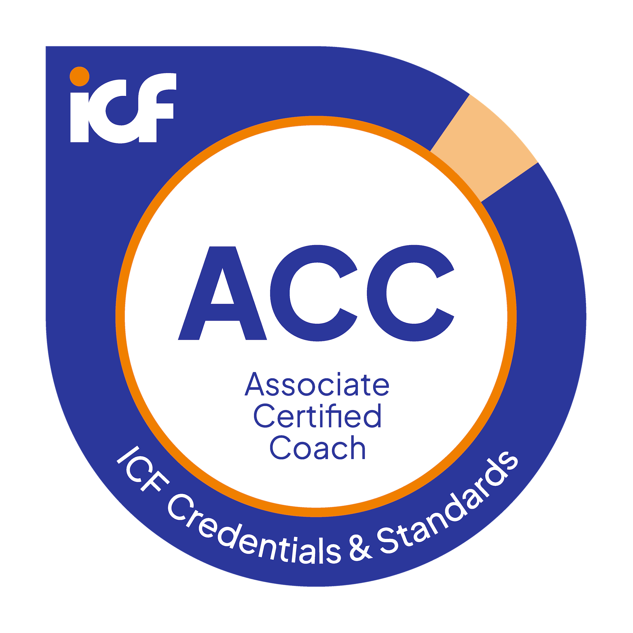 ICF Associate Certified Coach badge